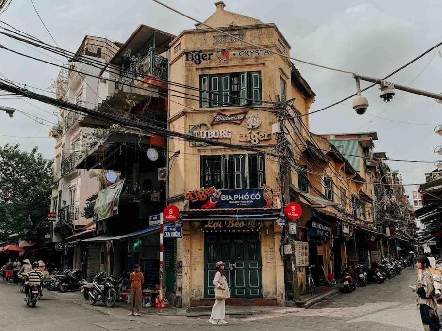 Apartament 2Br Cultural House In The Heart Of Old Quarter Washer&Dryer Hanoi Zewnętrze zdjęcie